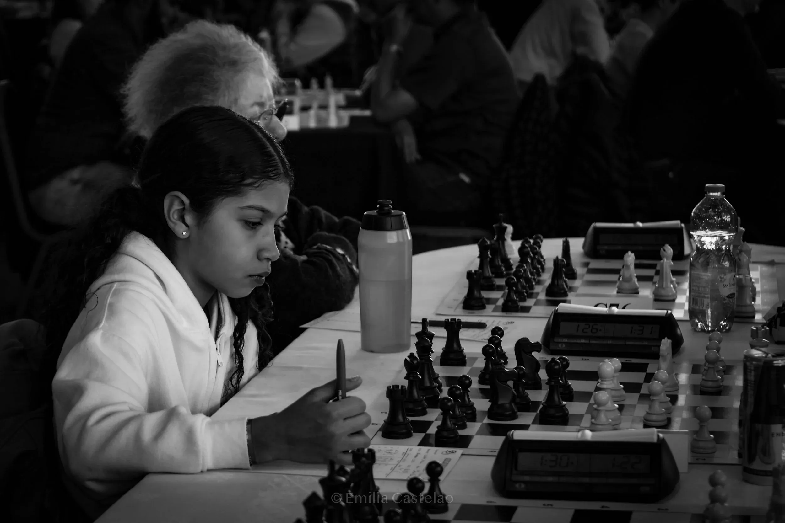 Chess player representing our mission